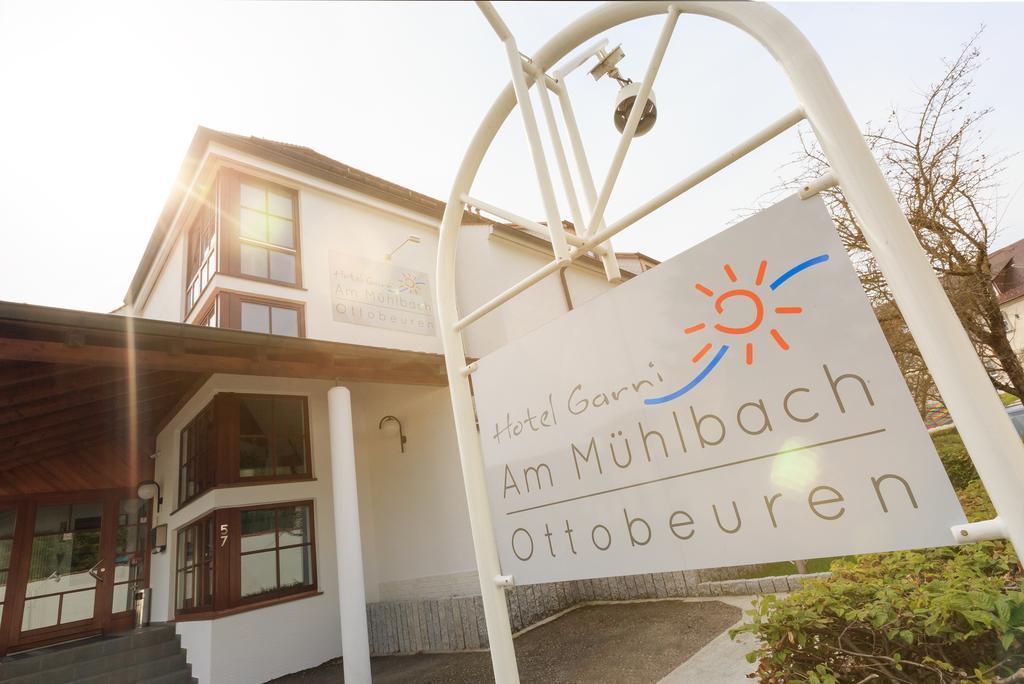 Hotel Garni Gästehaus am Mühlbach Ottobeuren Exterior foto