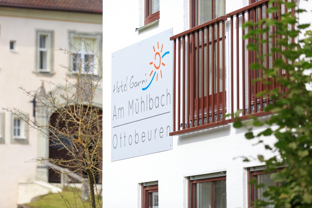 Hotel Garni Gästehaus am Mühlbach Ottobeuren Exterior foto